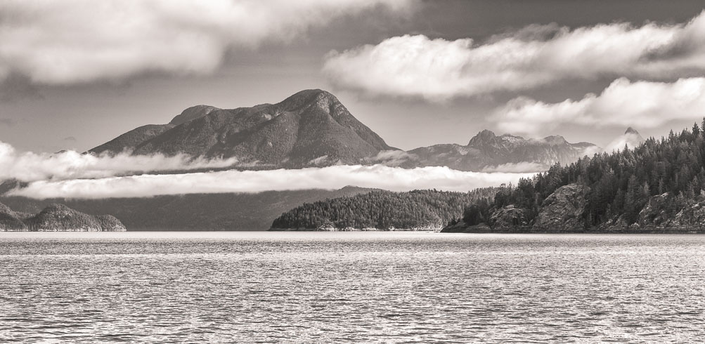 Morning Clearing, Coast Mountains, Desolation Sound