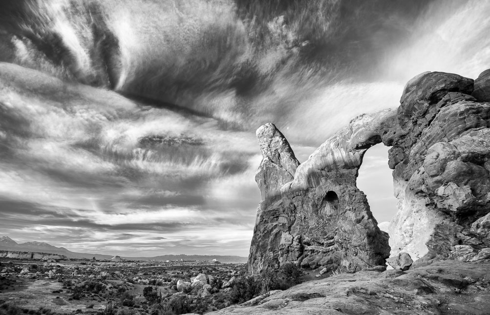 Morning at Turret Arch, Arches National Park, Utah